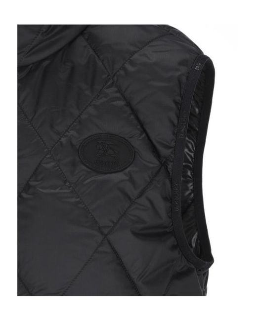 Burberry Black Quilted Vest
