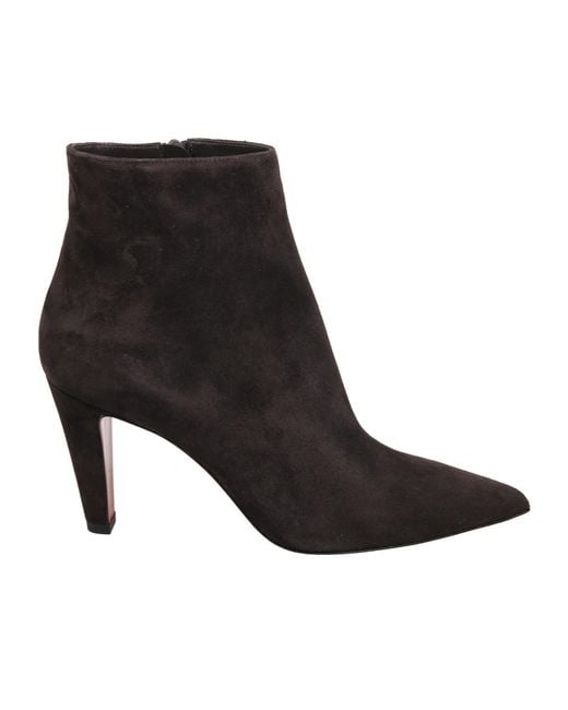 Christian Louboutin Black Vibella Pointed Toe Ankle Boots