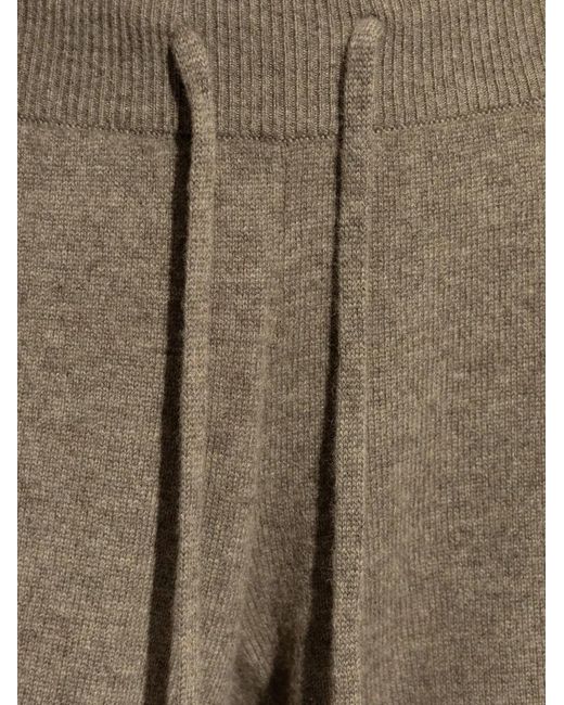 Lisa Yang Gray Drawstring Trousers