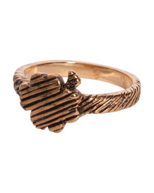 Saint Laurent Metallic Ring Set