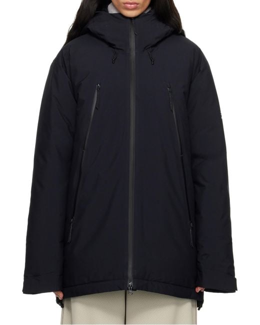 MM6 MAISON MARGIELA X SALOMON Blue Zipped Drawstring Jacket
