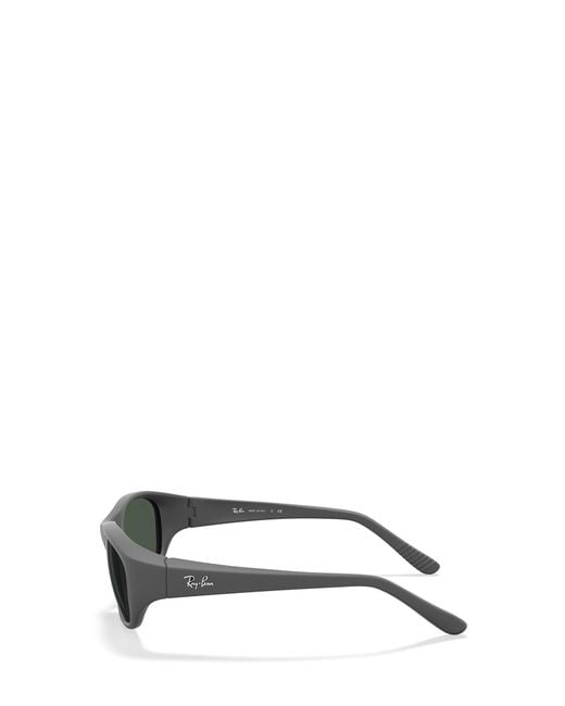 Ray-Ban Green Daddy O Wrap Sunglasses for men