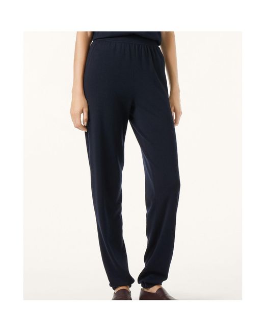 Loro Piana Blue Wool Blend Casual Pants