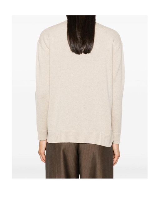 Max Mara White Sweaters