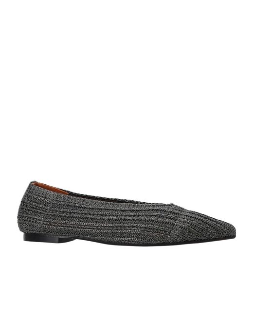Castaner Brown Ballet Flats