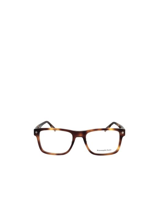 Zegna White Full-Frame Plain Mirror for men