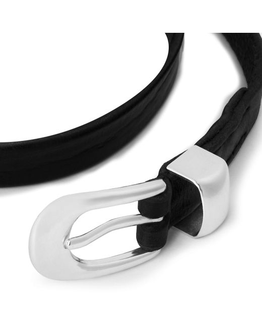 Our Legacy White Thin Belt for men