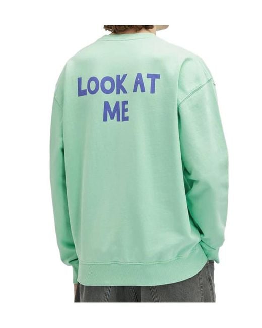 J.W. Anderson Green Crew Neck Sweatshirt for men