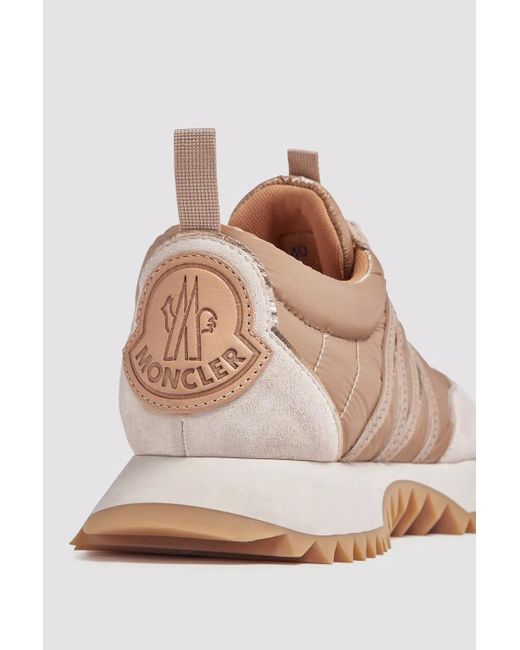Moncler Natural Pacey Low-Top Sneakers