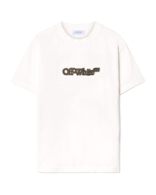 Off-White c/o Virgil Abloh White Spray Arrow Crewneck T-Shirt for men