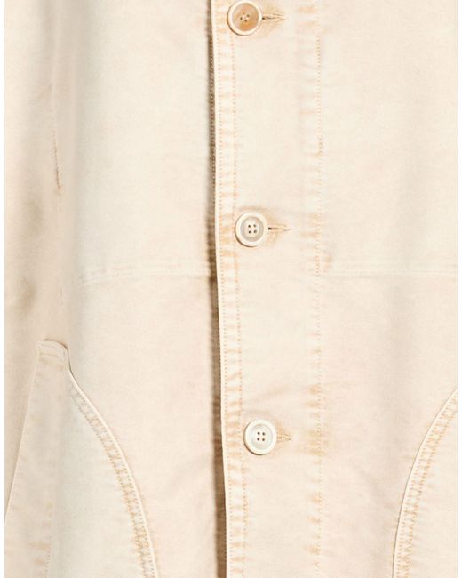 Maison Margiela Natural Plain Colour Jacket