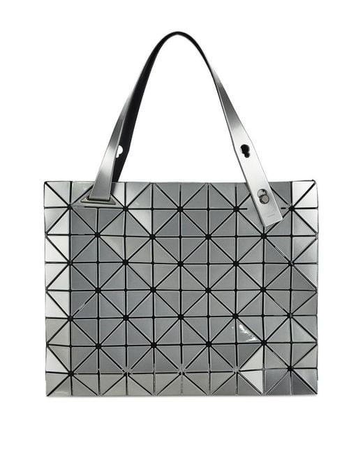Issey Miyake Gray Lucent Flap Tote Bag