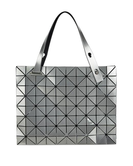 Issey Miyake Gray Double Handle Tote Bag
