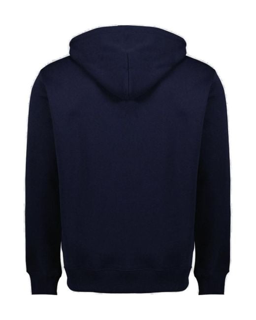 Drole de Monsieur Blue Drôle De Monsieur Le Hoodie Slogan Classique Hoodie for men