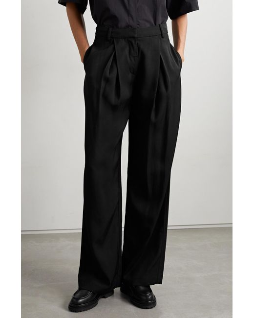 Co. Black Wide-Leg Casual Pants