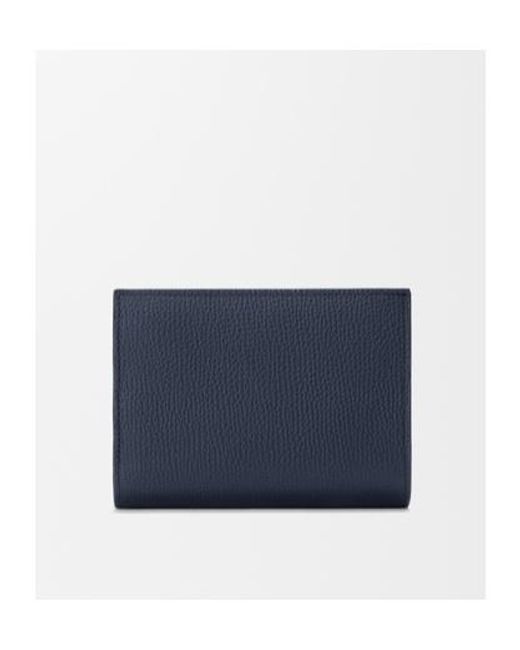 Loewe Blue Anagram Mini Wallet