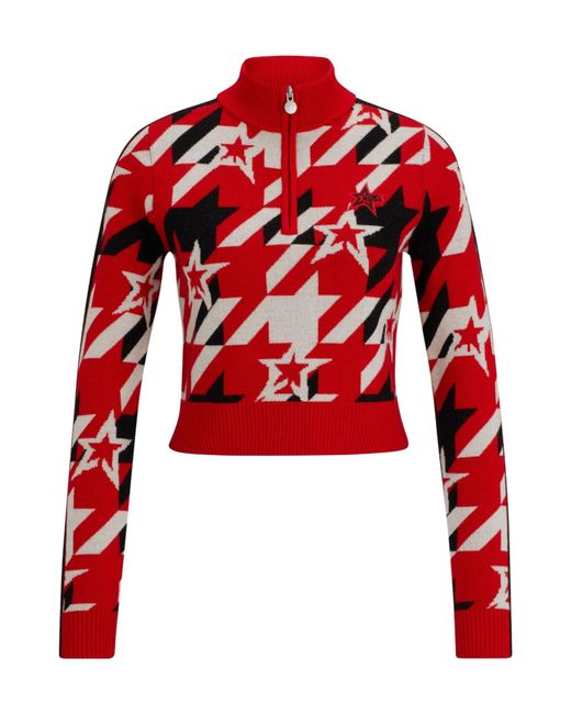 Boss Red Half-Zip Knit Sweater