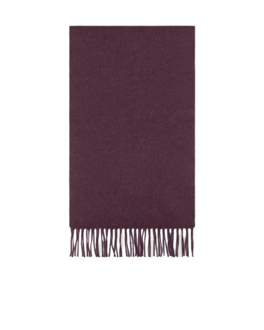 Tod's Purple Cashmere Scarf for men