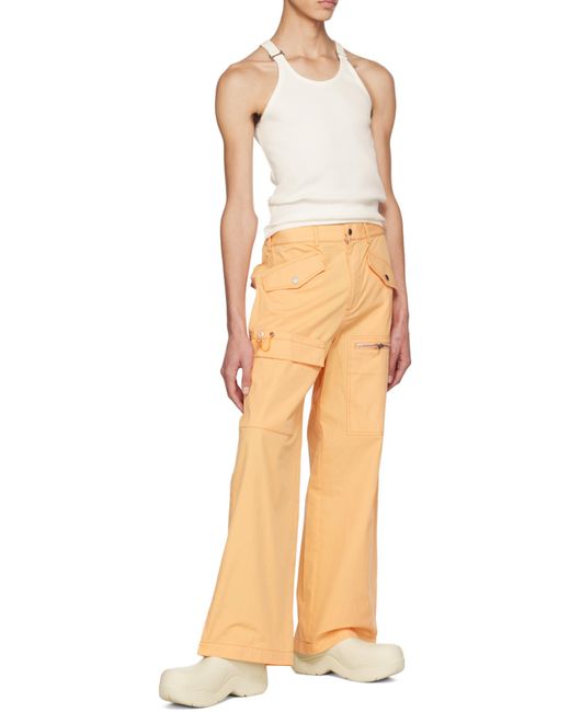 Dion Lee Natural E-Hoop Ribbed Tank Top for men