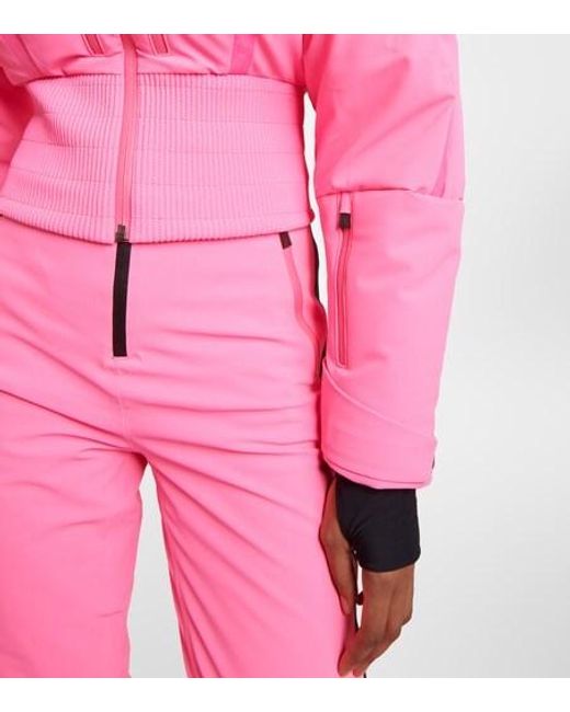 Aztech Mountain Pink Vertical Nuke Down Ski Jacket
