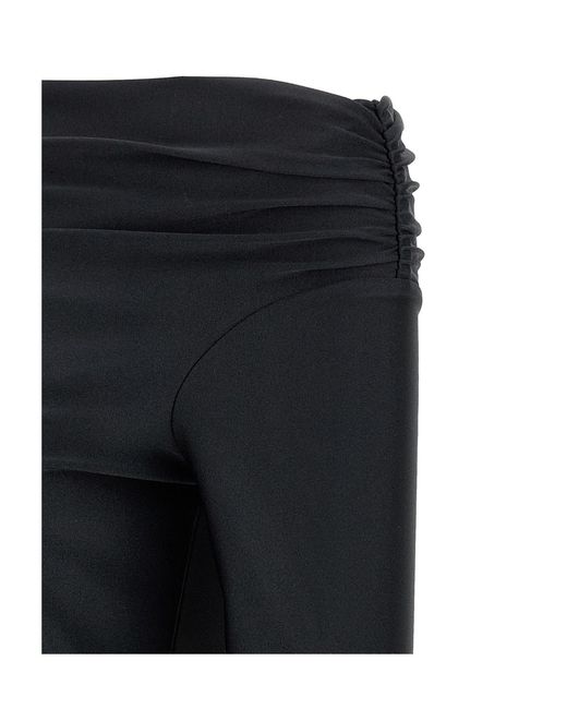 ANDAMANE Black Wallis Off-Shoulder Top