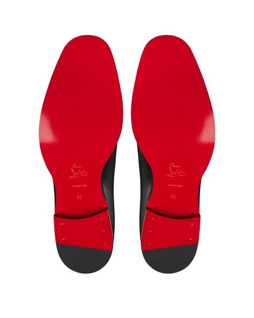 Christian Louboutin Black Chambeliss Derbies for men