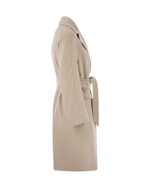 Max Mara Natural Studio Double-Breasted Belted Coat