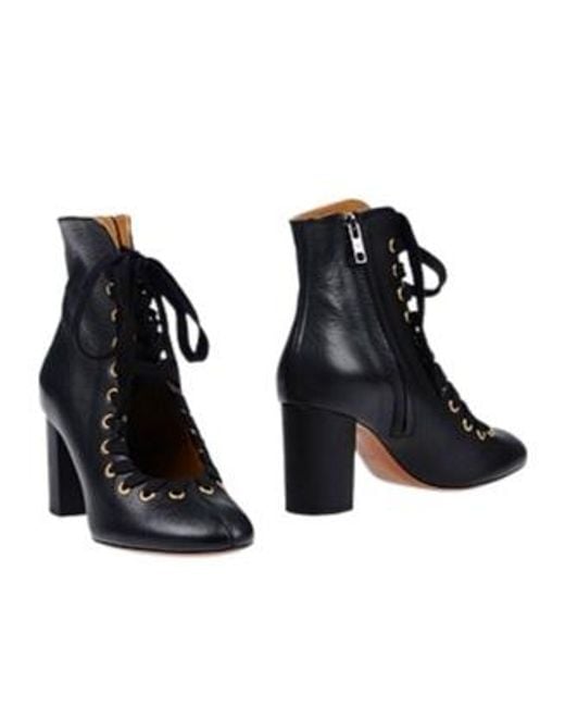Chloé Black Simple Solid-Colored Shoes