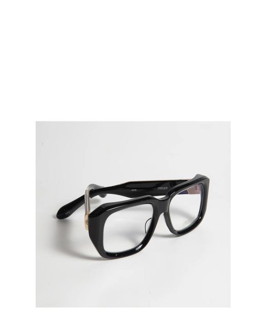 Matsuda Black Square Flat Mirror for men