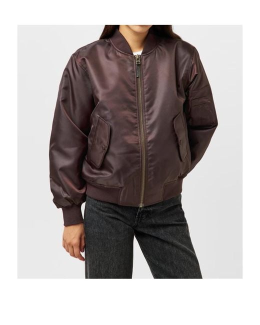 Anine Bing Brown Long-Sleeved Casual Jacket