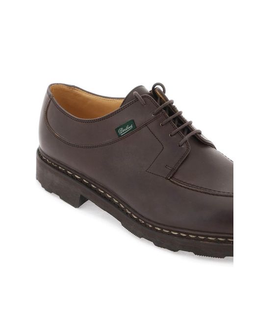 Paraboot Brown Lace Up Casual Shoes for men