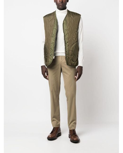 Lardini White Roll-Neck Wool Jumper for men