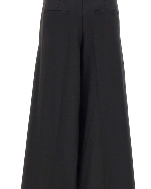 Marella Black Wide-Leg Skirt
