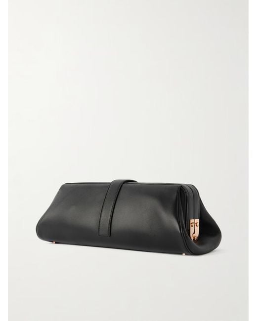 Gabriela Hearst Black Paola Clutch Bag