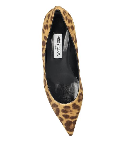 Jimmy Choo Brown Amelia Pointed-Toe High Heels