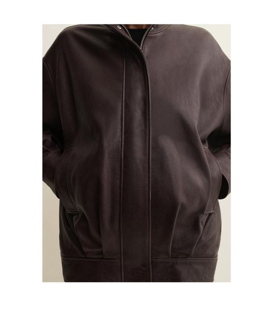 Arma Brown Paula Leather Jacket
