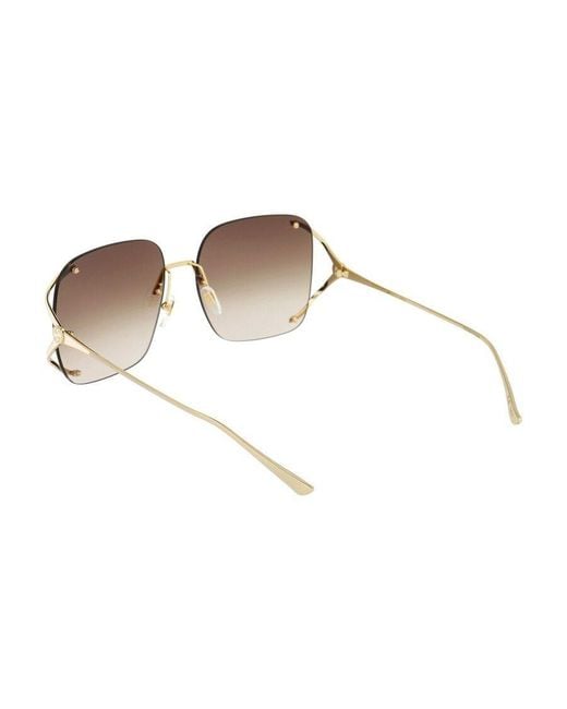 Gucci Multicolor Eyewear Square Frame Sunglasses