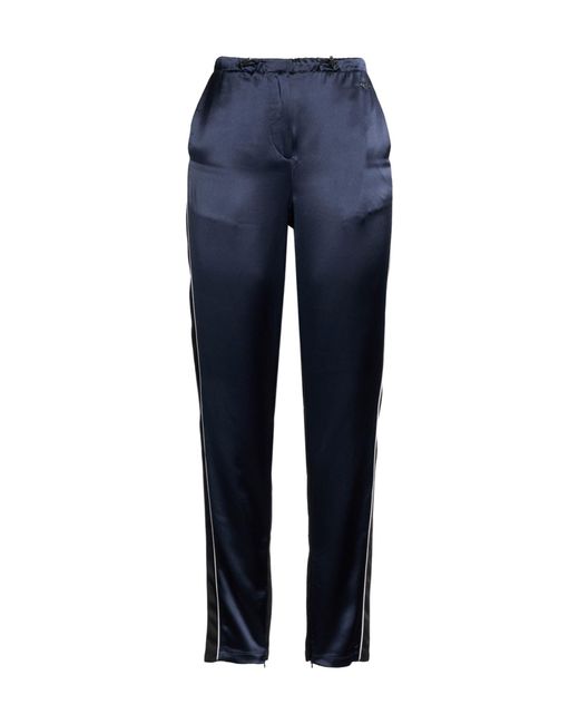 DIESEL Blue Two-Tone Tapered Pants