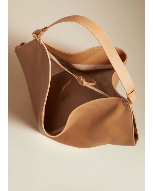 Khaite Natural Lotus Medium Tote Bag