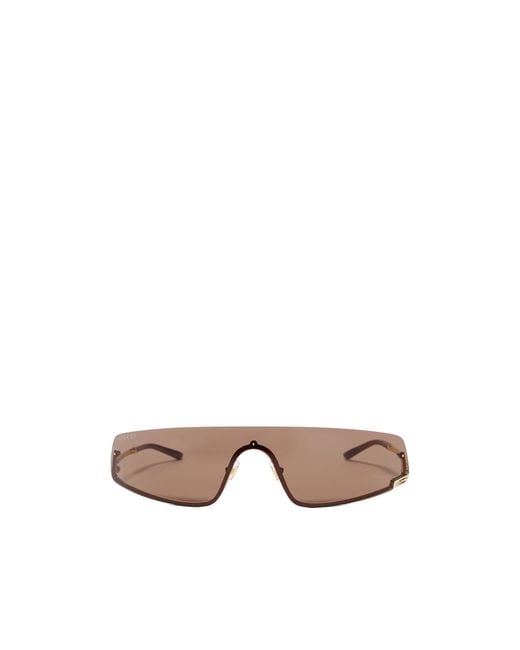 Gucci Multicolor Eyewear Mask-Shaped Frame Sunglasses for men