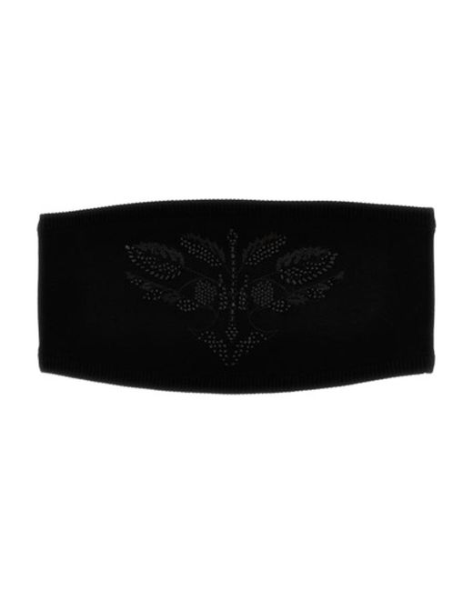 Max Mara Black Wiped Chest Vest