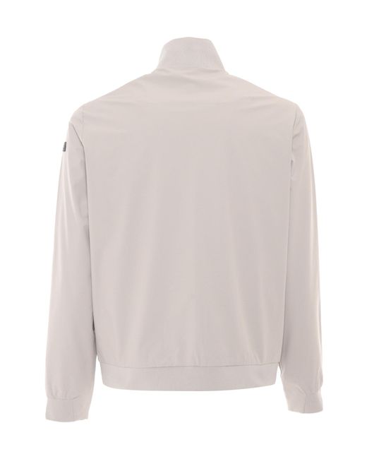 Rrd Gray High-Neck Zip-Front Jacket for men