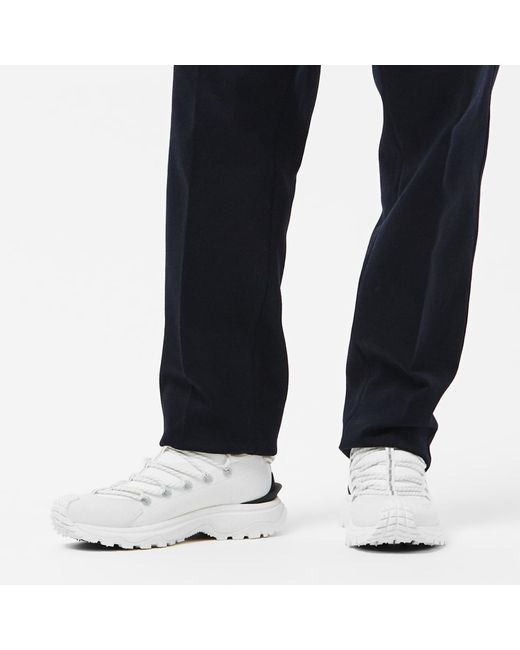 Moncler White Low-Top Sneakers for men