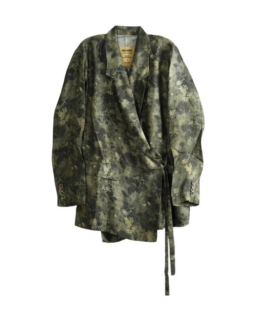 Uma Wang Green Khloe Jacket