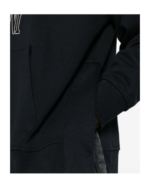 Emporio Armani Black Long-Sleeve Sweatshirt for men