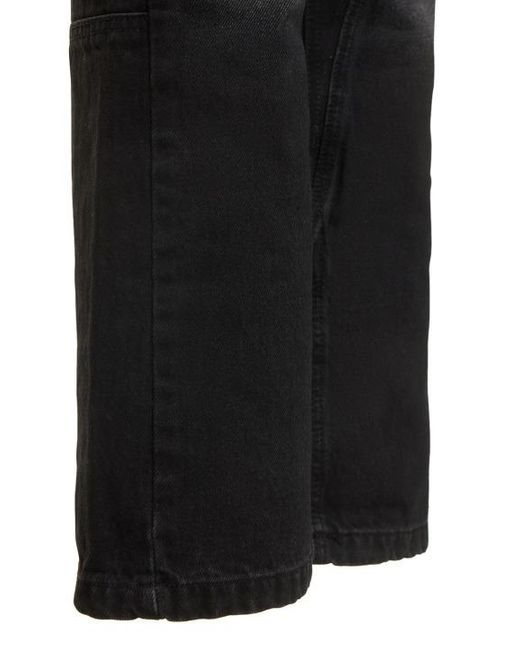 Jaded London Black Straight Jeans for men