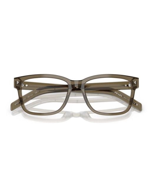 Prada Multicolor Eyewear Square Frame Glasses for men