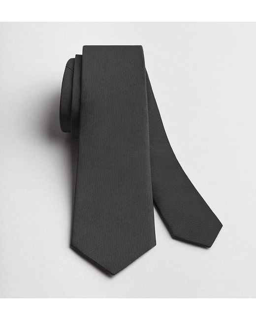 Dior White Logo Detail Tie for men