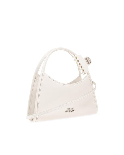 Marc Jacobs White The Claw Clip Crossbody Bag