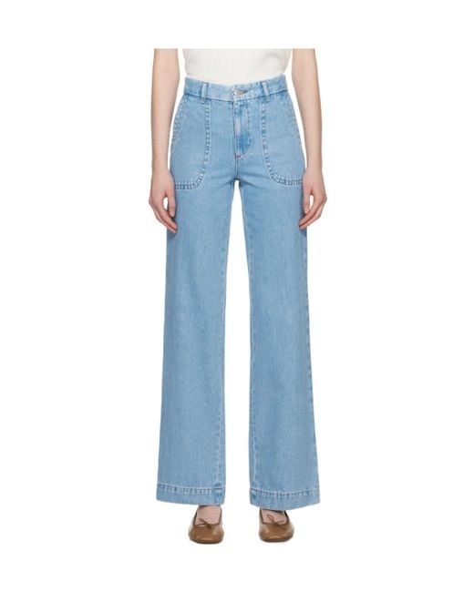 A.P.C. . Blue Seaside Jeans